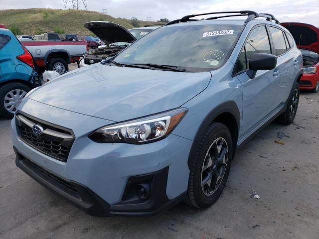 JF2GTABC7L8208502 - 2020 SUBARU CROSSTREK BLUE photo 2