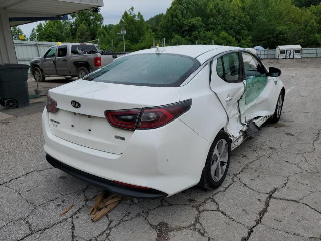 KNAGM4AD6G5099784 - 2016 KIA OPTIMA HYB WHITE photo 4