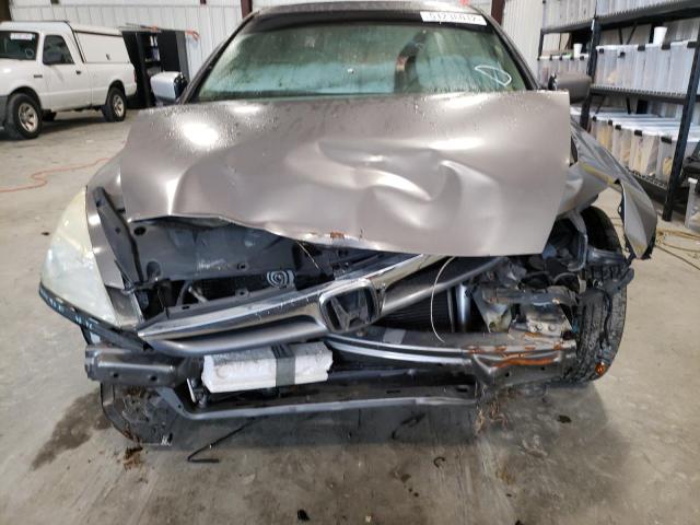 1HGCM567X7A195484 - 2007 HONDA ACCORD EX GRAY photo 9