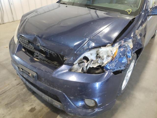 2T1KR30E16C561480 - 2006 TOYOTA MATRIX 蓝色 照片 9