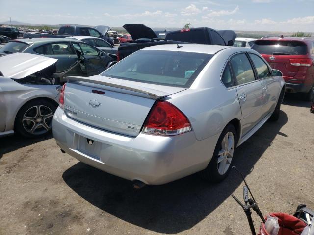 2G1WC5E37E1118035 - 2014 CHEVROLET IMPALA LIM SILVER photo 4