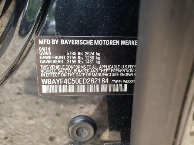 WBAYF4C50ED282184 - 2014 BMW 740 LXI BLACK photo 10