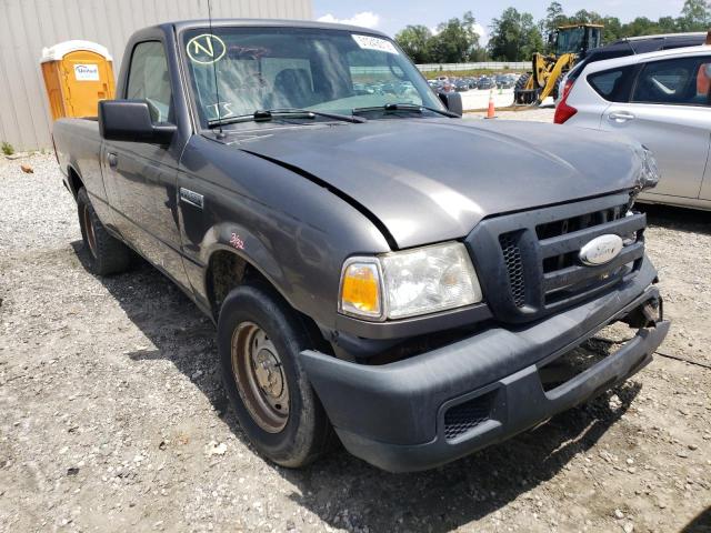 1FTYR10D96PA31720 - 2006 FORD RANGER GRAY photo 1