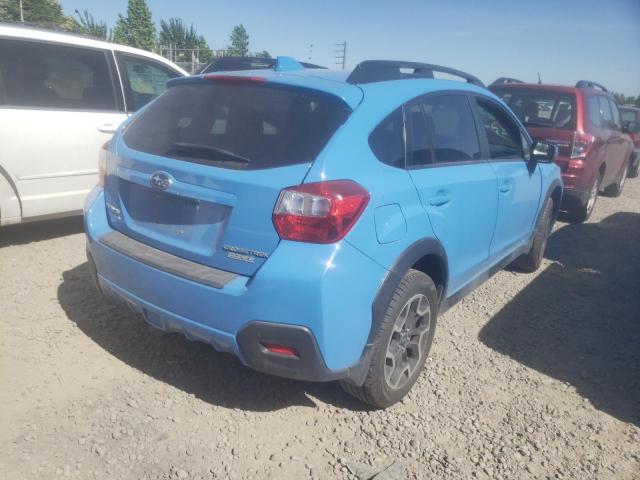 JF2GPANC6HH250795 - 2017 SUBARU CROSSTREK BLUE photo 4