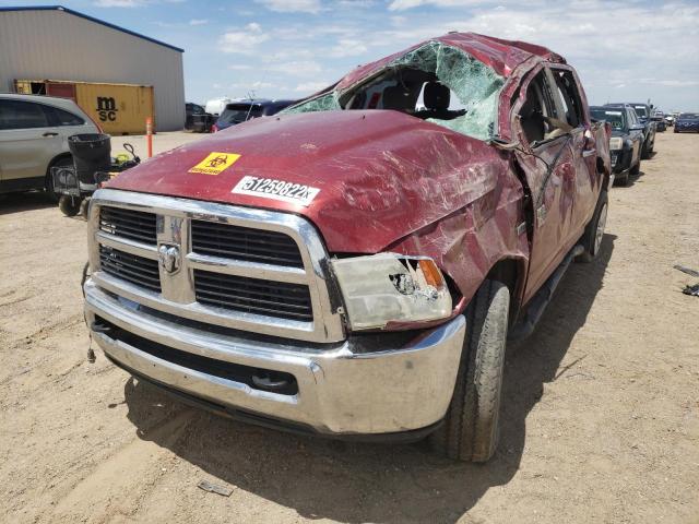 3C6TD5DT9CG265980 - 2012 DODGE RAM 2500 S RED photo 2