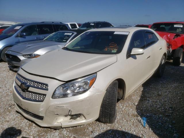 1G11H5SA0DF167471 - 2013 CHEVROLET MALIBU LTZ კრემისფერი ფოტო 2