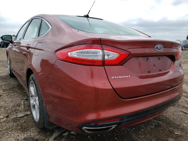 3FA6P0H90ER390796 - 2014 FORD FUSION SE  photo 3