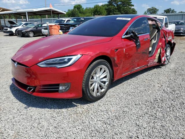 5YJSA1E20JF281418 - 2018 TESLA MODEL S Qırmızı foto 2