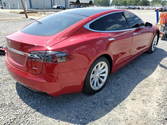 5YJSA1E20JF281418 - 2018 TESLA MODEL S Qırmızı foto 4