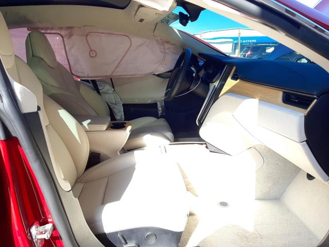 5YJSA1E20JF281418 - 2018 TESLA MODEL S Qırmızı foto 5