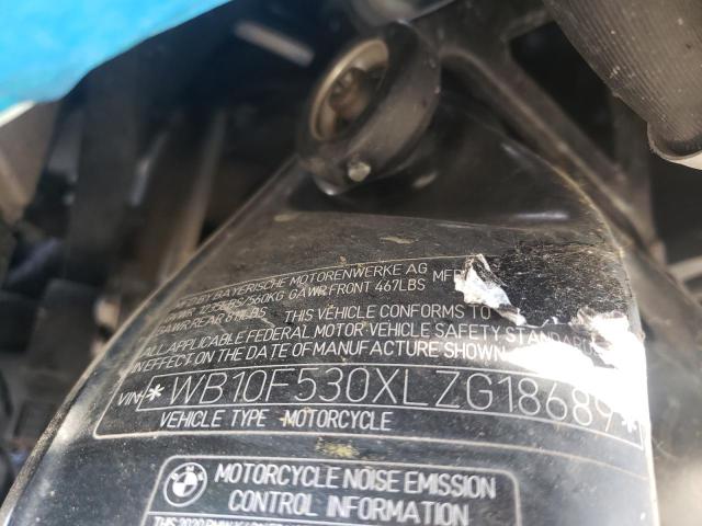 WB10F530XLZG18689 - 2020 BMW K1600 B BLACK photo 10