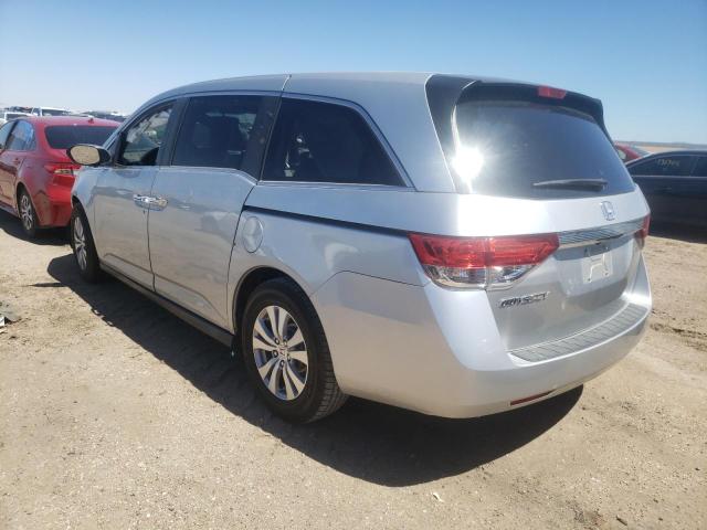 5FNRL5H48EB098688 - 2014 HONDA ODYSSEY EX SILVER photo 3