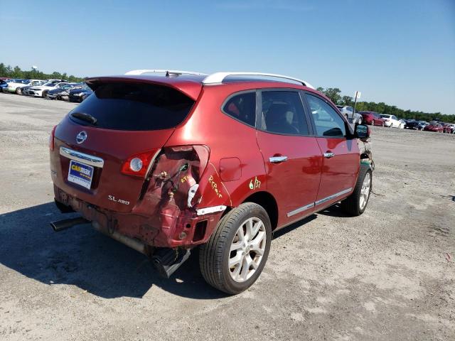 JN8AS5MV6DW633076 - 2013 NISSAN ROGUE SELE RED photo 4