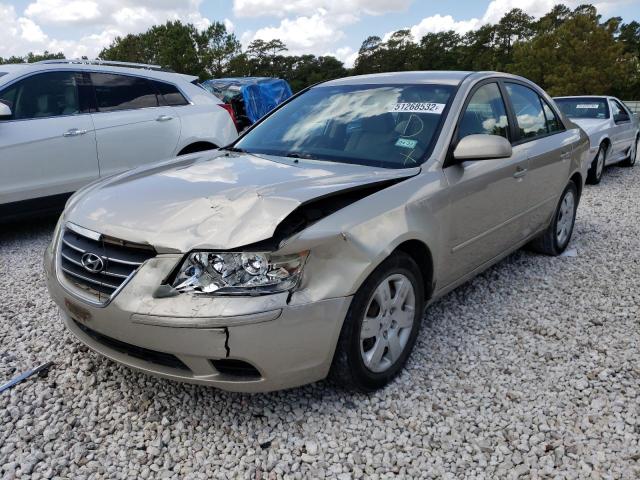 5NPET46C79H531511 - 2009 HYUNDAI SONATA GLS TAN photo 2