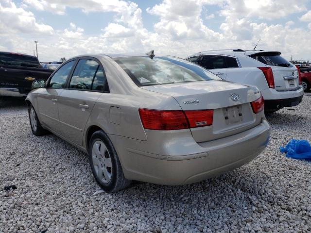 5NPET46C79H531511 - 2009 HYUNDAI SONATA GLS TAN photo 3