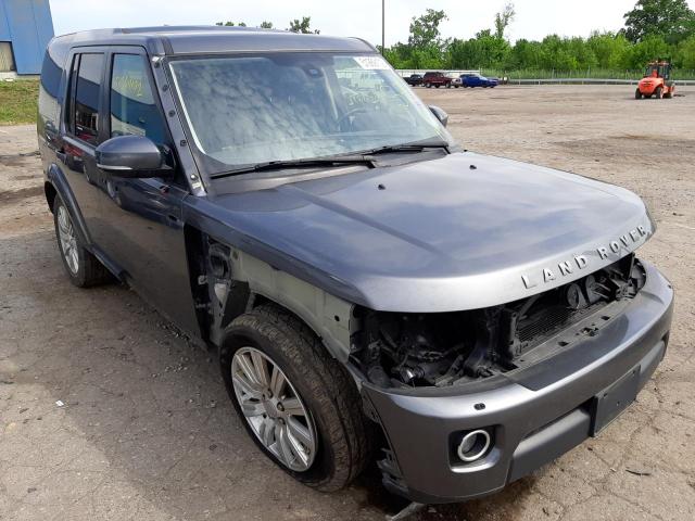 SALAC2V6XGA842863 - 2016 LAND ROVER LR4 ნაცრისფერი ფოტო 1