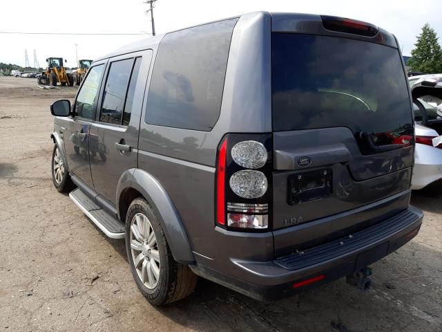 SALAC2V6XGA842863 - 2016 LAND ROVER LR4 ნაცრისფერი ფოტო 3