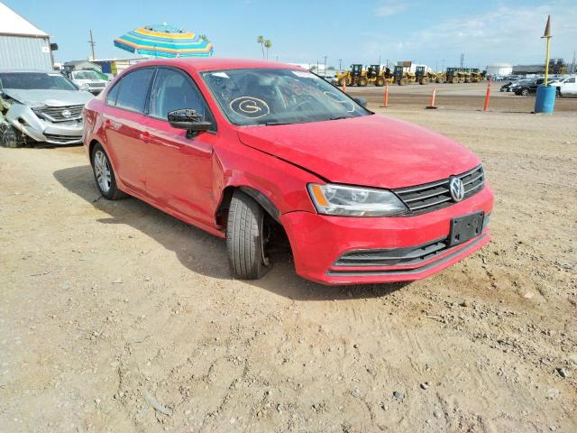 3VW2K7AJ3FM241492 - 2015 VOLKSWAGEN JETTA BASE წითელი ფოტო 9
