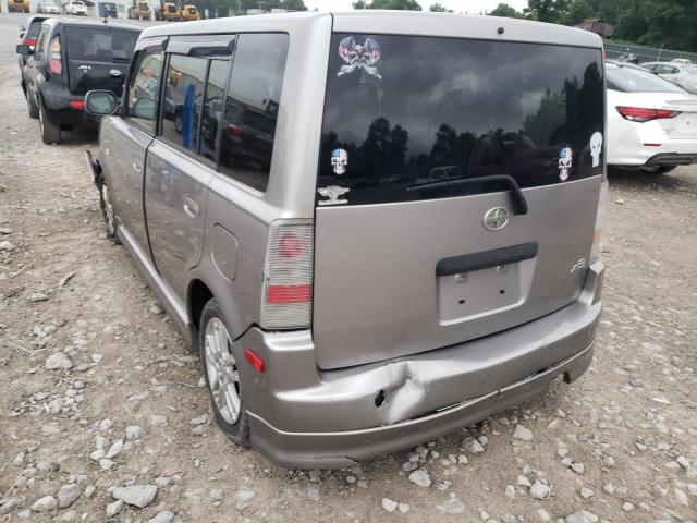 JTLKT324254002046 - 2005 TOYOTA SCION XB Gri fotoğraf 3