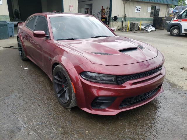 2C3CDXL93LH226364 - 2020 DODGE CHARGER SR BURGUNDY photo 1