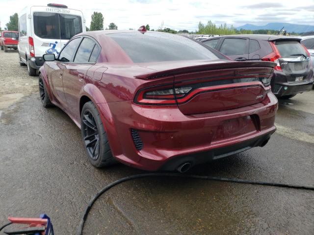 2C3CDXL93LH226364 - 2020 DODGE CHARGER SR BURGUNDY photo 3