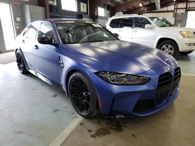 WBS43AY09NFM46020 - 2022 BMW M3 COMPETI 蓝色 照片 1