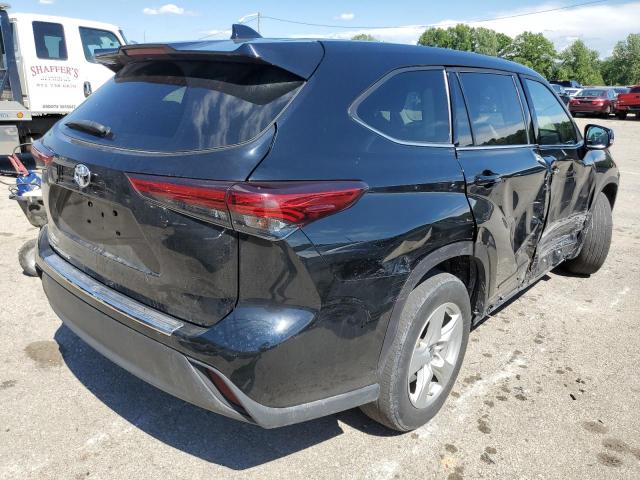 5TDCZRAH5LS502855 - 2020 TOYOTA HIGHLANDER BLACK photo 4