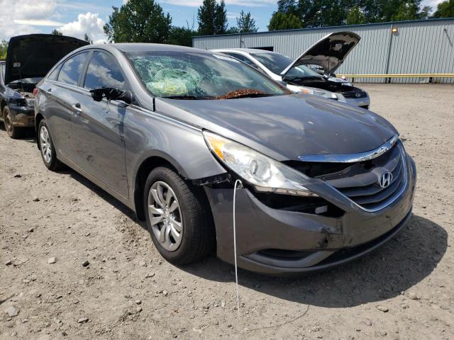 5NPEB4AC7DH569792 - 2013 HYUNDAI SONATA GLS GRAY photo 1