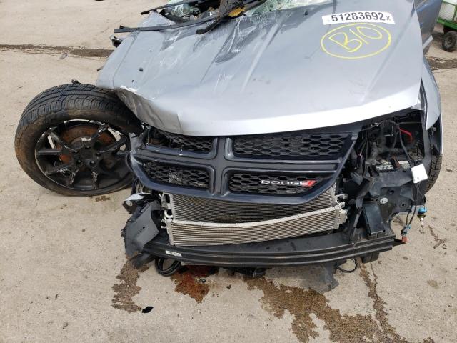 3C4PDDEG9HT623485 - 2017 DODGE JOURNEY GT SILVER photo 7