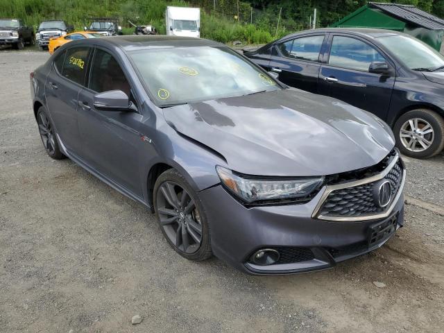 19UUB3F62JA004606 - 2018 ACURA TLX TECH+A GRAY photo 1