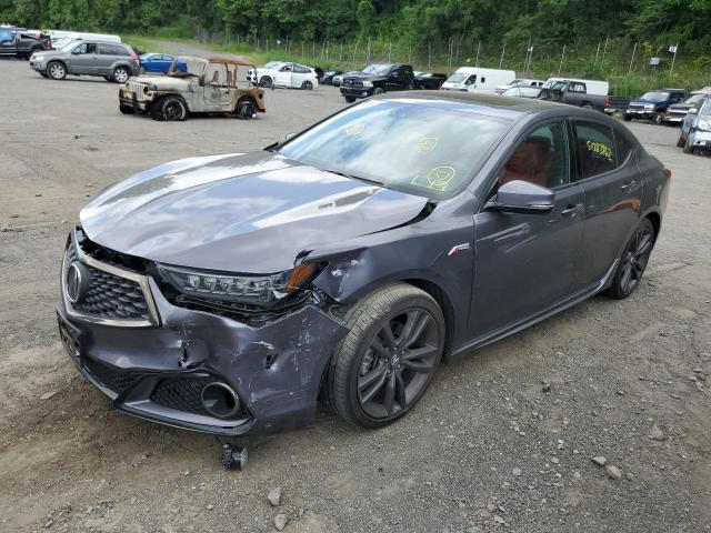 19UUB3F62JA004606 - 2018 ACURA TLX TECH+A Մոխրագույն լուսանկար 2