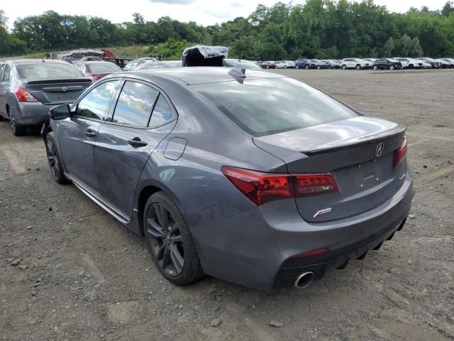 19UUB3F62JA004606 - 2018 ACURA TLX TECH+A Մոխրագույն լուսանկար 3