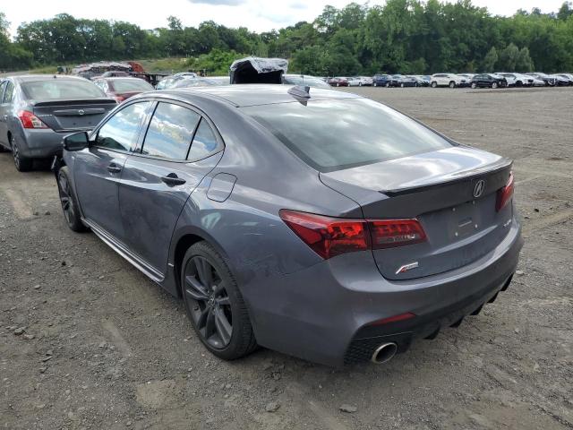 19UUB3F62JA004606 - 2018 ACURA TLX TECH+A GRAY photo 3