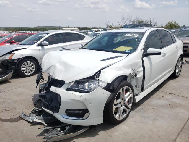 6G3F15RW1HL303197 - 2017 CHEVROLET SS WHITE photo 2