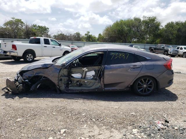 19XFC1F74KE011038 - 2019 HONDA CIVIC EXL 银色 照片 10