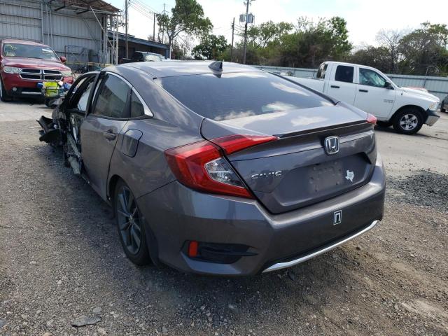 19XFC1F74KE011038 - 2019 HONDA CIVIC EXL 银色 照片 3