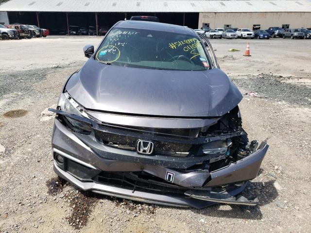 19XFC1F74KE011038 - 2019 HONDA CIVIC EXL 银色 照片 9