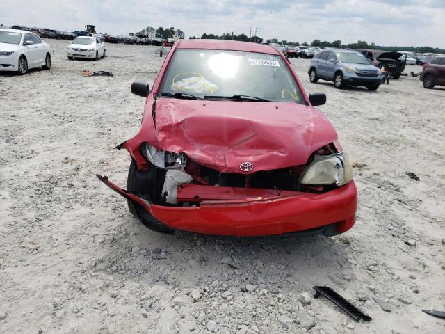 JTDBT123720229503 - 2002 TOYOTA ECHO RED photo 9