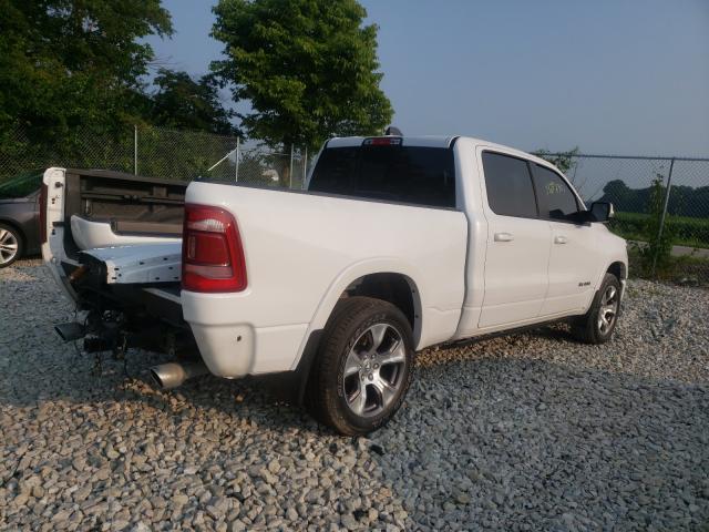 1C6SRFRT9LN351826 - 2020 RAM 1500 LARAM WHITE photo 4