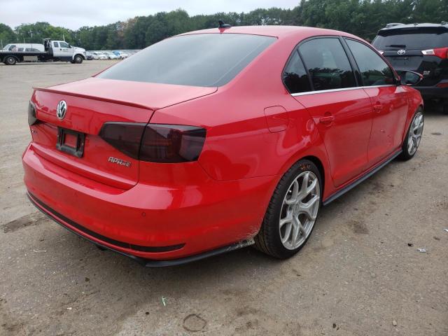 3VW4T7AJ5GM282407 - 2016 VOLKSWAGEN JETTA GLI RED photo 4