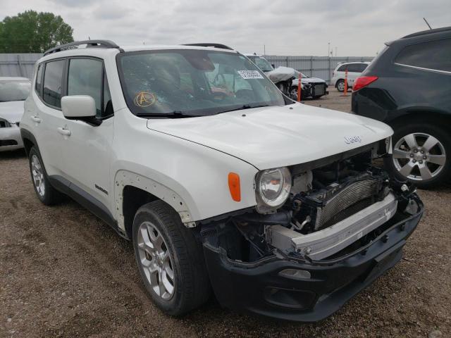 ZACCJABB9JPH01209 - 2018 JEEP RENEGADE L WHITE photo 1