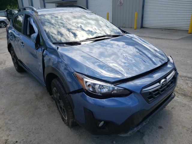 JF2GTAPCXNH216587 - 2022 SUBARU CROSSTREK BLUE photo 9