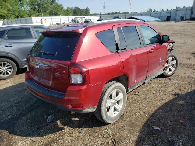 1C4NJCBA9HD124766 - 2017 JEEP COMPASS SP MAROON photo 4