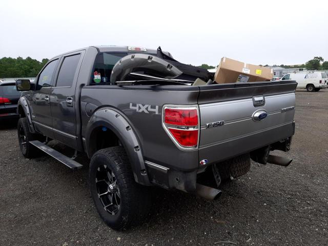 1FTFW1ET3CFA69512 - 2012 FORD F150 SUPER GRAY photo 3