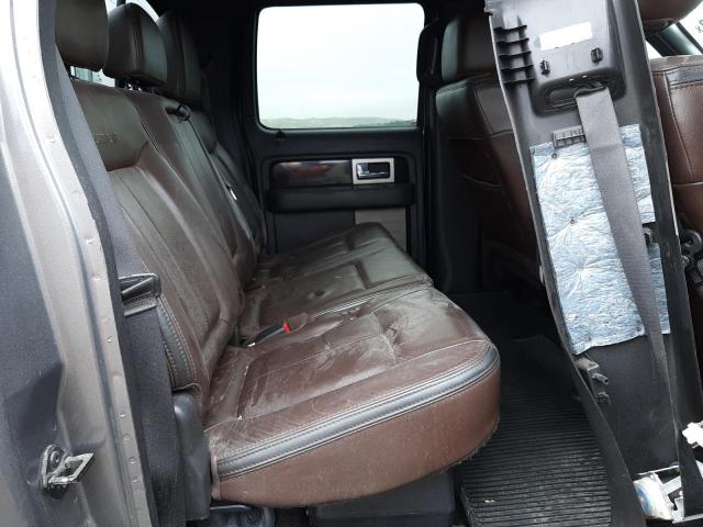 1FTFW1ET3CFA69512 - 2012 FORD F150 SUPER GRAY photo 6