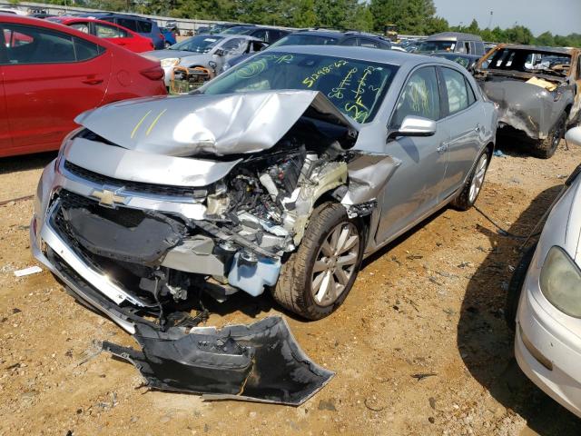 1G11E5SA3GF138107 - 2016 CHEVROLET MALIBU LIM 银色 照片 2