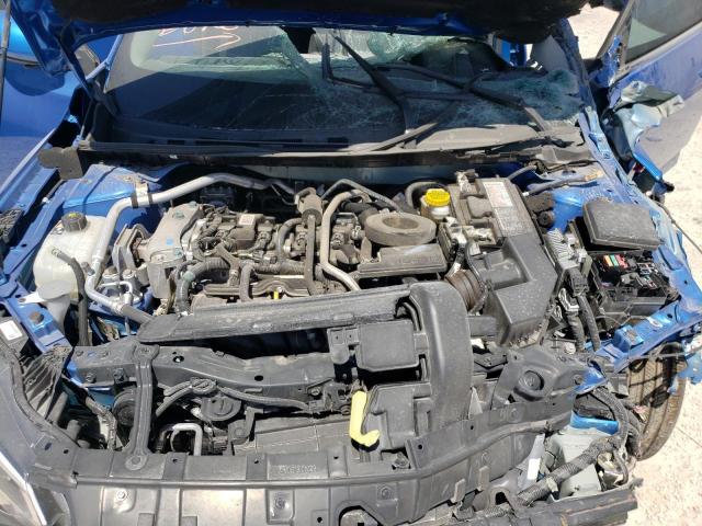 3N1AB8CV1NY245510 - 2022 NISSAN SENTRA SV BLUE photo 7