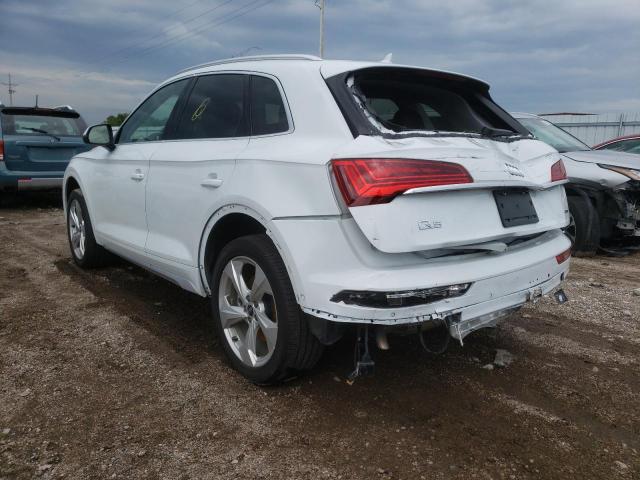 WA1CAAFY0M2056635 - 2021 AUDI Q5 PRESTIG WHITE photo 3