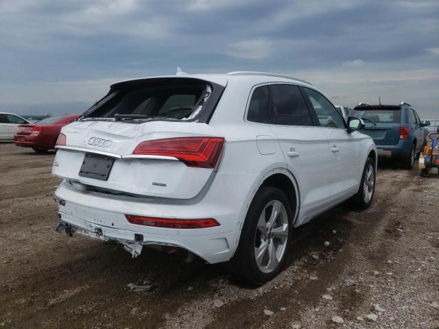 WA1CAAFY0M2056635 - 2021 AUDI Q5 PRESTIG WHITE photo 4