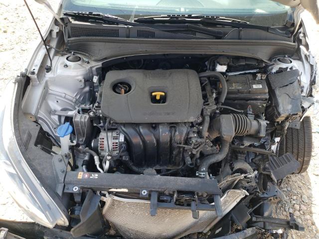 3KPF24AD2KE108935 - 2019 KIA FORTE FE SILVER photo 7